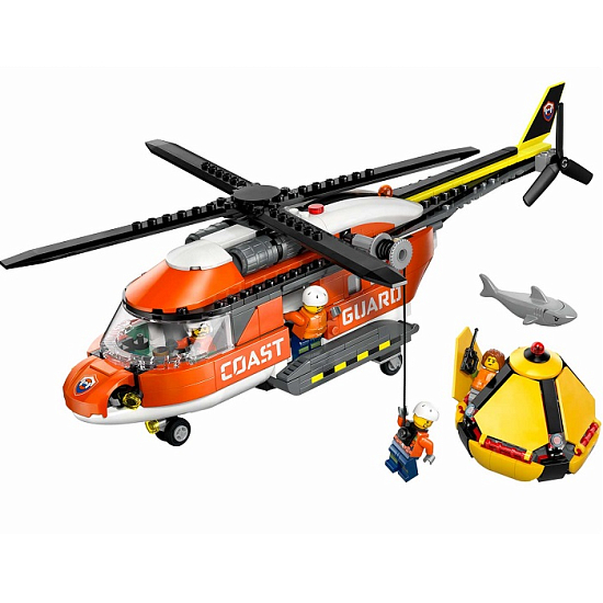 Конструктор LEGO CITY 60503 Вертолет береговой охраны