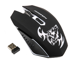 Мышь NAKATOMI MROG-15U черная, USB