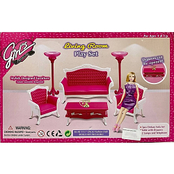 Мебель для кукол 0025 F002-H40025