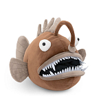 Мягкая игрушка Orange Toys Рыба Удильщик коричневая 35 см 