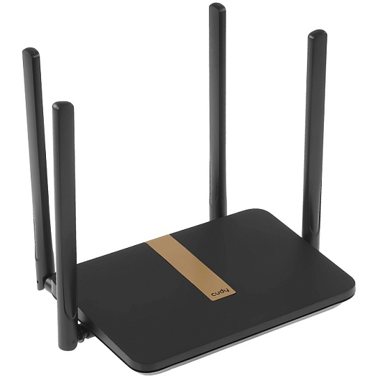 Роутер WiFi Cudy LT500D AC1200 cat. 4 черный