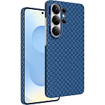 Задняя накладка KEEPHONE KEVILAR ANKORA MAGSAFE CASE для Samsung Galaxy S26 ULTRA, BLUE
