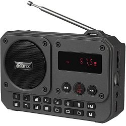 Радиоприемник RITMIX RPR-010 темно-серый