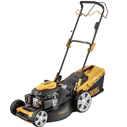 Газонокосилка бензиновая GLD-520SP, 196 куб.см., шир. 52 см,привод,7 уров.,травосб. 60 л// Denzel