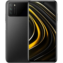 Смартфон Xiaomi POCO M3 4/128Gb Черный(Подмена)