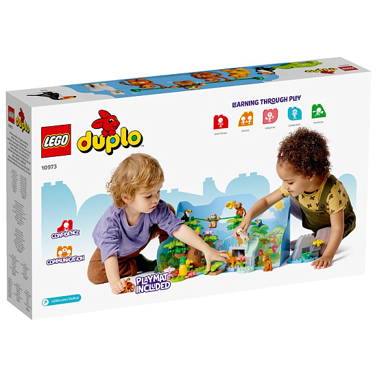 Конструктор LEGO DUPLO 10973 Дикие животные Южной Америки