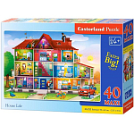 Пазлы MAXI 40 "Наш дом" Castorland ,Польша