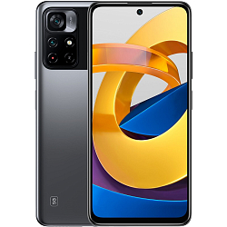 Смартфон Xiaomi POCO M4 PRO 5G 4/64Gb Черный (RUS)