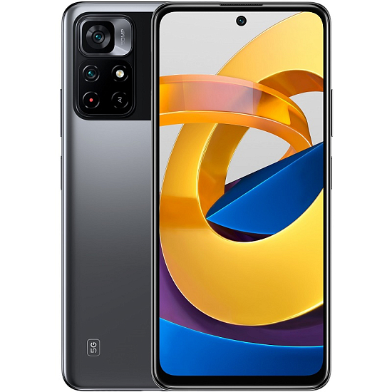 Смартфон Xiaomi POCO M4 PRO 5G 4/64Gb Черный