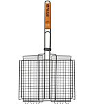 Решетка гриль 260х320х65мм объемная антиприг. Camping// Palisad 69552