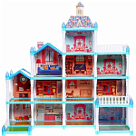 Дом для кукол «Зимний дворец» с куклой, питомцами и аксессуарами 9683634
