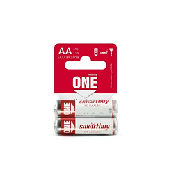 Элемент питания SMARTBUY ONE LR06 BL2S  (60/600)