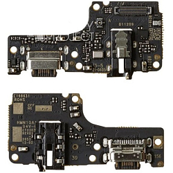 Шлейф для Redmi Note 10S/Poco M5S на системный разъем/микрофон
