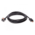 Кабель HDMI <--> HDMI  3.0м TELECOM <TCG225-3M> ver 2.0 угловой коннектор