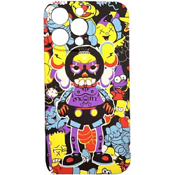 Силиконовый чехол LUXO для iPhone 13 PRO MAX ( Рисунок S15 KAWS )