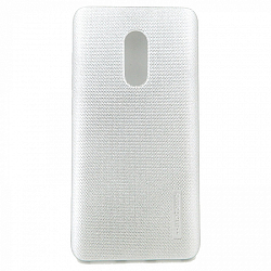 Силиконовый чехол MOTOMO "Металлик" для Xiaomi Redmi 4X серебряная