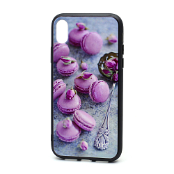 Задняя накладка PRINT для iPhone XR (007)