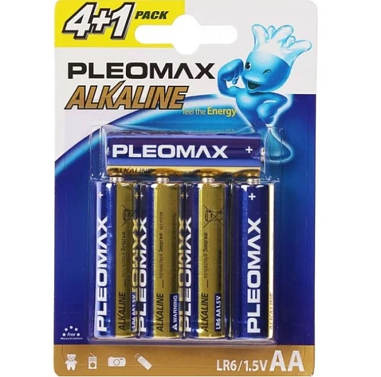 Элемент питания SAMSUNG Pleomax LR06 BL-5 (50/500/20000)