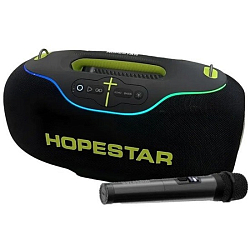 Колонка портативная HOPESTAR A80 черная (Уценка)