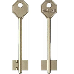 Заготовка ключа Симеко-2 102*22,6*14,6 мм, лат., б/п