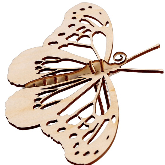 Пазл 3D "Юный гений: Собери бабочку"