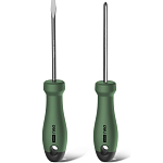 Набор отверток DELI HT1002L"Home Series Green", SL5x100+PH1x100, 2шт