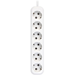 Сетевой удлинитель 10.0м SMARTBUY SBE-16-6-10-Z, 6 розеток, 16А/3,5кВт с/з ПВС 3х1,0