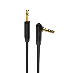 Кабель Jack 3.5 <--> Jack 3.5  1.0м BOROFONE BL4 чёрный