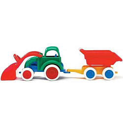 Джамбо трактор-экскаватор с прицепом (25 см) 1225