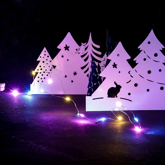 Украшение с гирляндой «Лес» 4376106