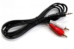 Кабель Jack 3.5 <--> 2RCA  3.0м PERFEO (J2004)