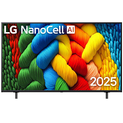 Телевизор LG 65NANO80A6B ARUG 65", синяя сажа
