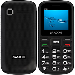 Телефон Maxvi B201 black