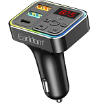 FM модулятор Earldom ET-M109 (2USB выхода + USB-C, Bluetooth) 3.1A