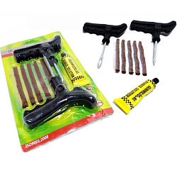 Ремкомплект для ремонта бескамерных шин (средний)