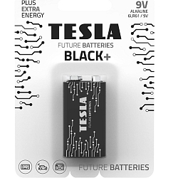 Элемент питания TESLA BLACK+ 6LR61 BL-1 (1/12/240/7200)