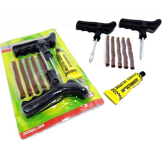 Ремкомплект для ремонта бескамерных шин (средний)