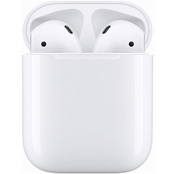 Гарнитура APPLE AirPods 2 (MV7N2AM/A) без беспроводной зарядки кейса
