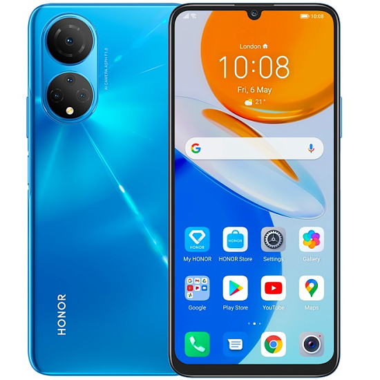 Смартфон Honor X7 4/128 ГБ синий