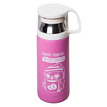 Термос Командор «Выпей чашечку» с кружкой, 350 мл, время сохранения тепла 8 ч