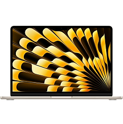 Ноутбук 13.6" Apple MacBook Air 13 (M3 Chip/ 8Gb/ 512Gb/ Apple M3 Graphics), Global, Starlight, с русской клавиатурой