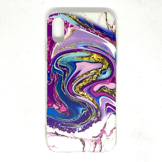Задняя накладка GRESSO. Коллекция Агат-корн для iPhone X/XS