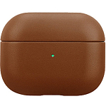 Кожанный чехол KZDOO LUXCRAFD для AirPods 2 коричневый