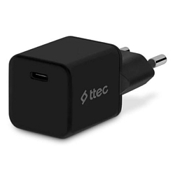 Сетевое ЗУ 1Type-C TTEC 2SCP01S, черный, 20W