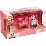 Набор игровой «Зайчик» с мебелью и аксессуарами 9049750