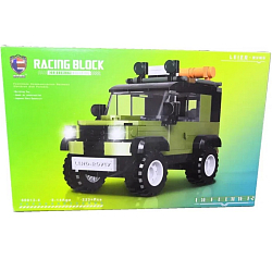 Конструктор "Внедорожник" с инерционным механизмом, 223 детали, в/к 30*19*6,7 см