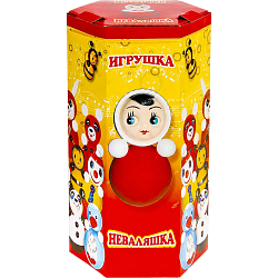 Неваляшка в художественной упаковке, МИКС
