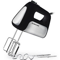 Миксер BRAYER BR-1303BK (500 Вт 5 скор. Turbo)