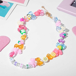 Бусы "Выбражулька" игрушки, цветные, 38см с удлинителем 7332978