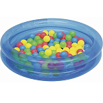 Бассейн надувной 91x20см с мячами BESTWAY, 73л, от 2 лет, 51085